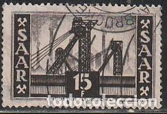 Sellos: ALEMANIA- SARRE // YVERT 313 // 1952-53 ... USADO