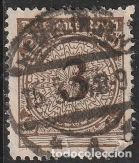 Sellos: Alemania Reich 1923 Scott 323 Sello &ordm; Cifras Numeros Rentenmark, only numeral Michel 338 Yvert 331