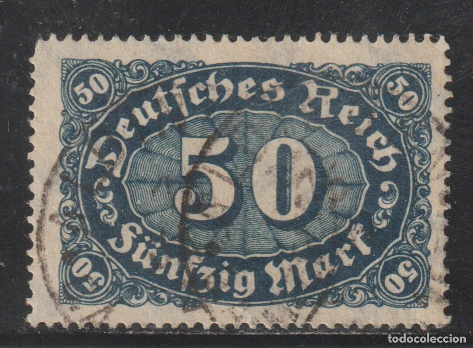 Sellos: ALEMANIA- REPUBLICA DE WEIMAR // YVERT 181 // 1922 ... USADO