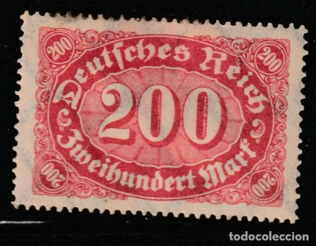 Sellos: ALEMANIA- REPUBLICA DE WEIMAR // YVERT 183 // 1922 ... USADO