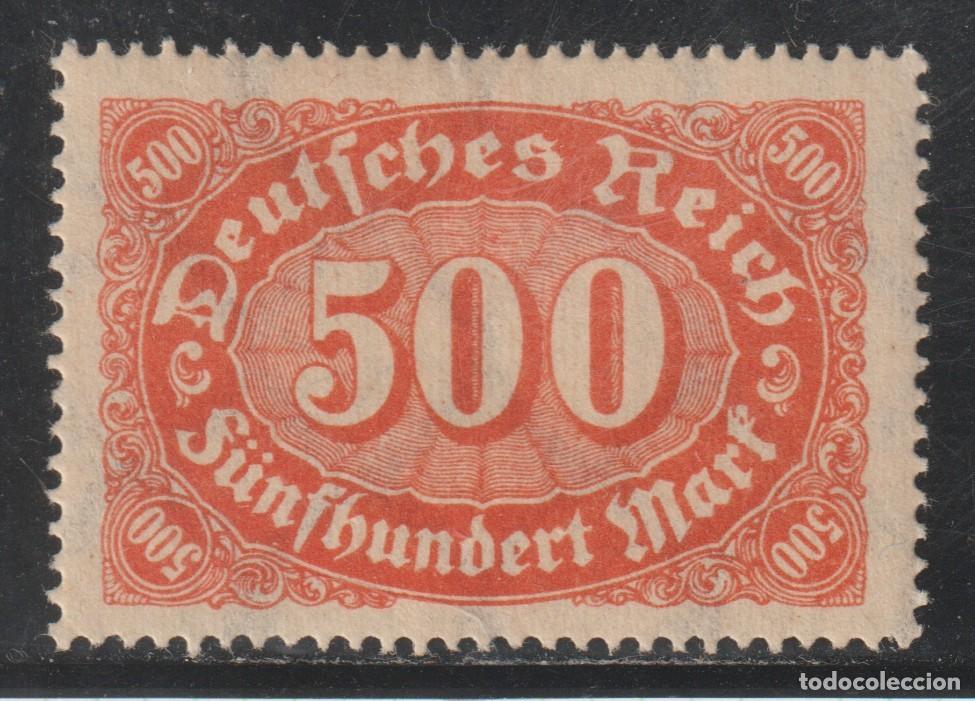 Sellos: ALEMANIA- REPUBLICA DE WEIMAR // YVERT 186 // 1922 ... USADO