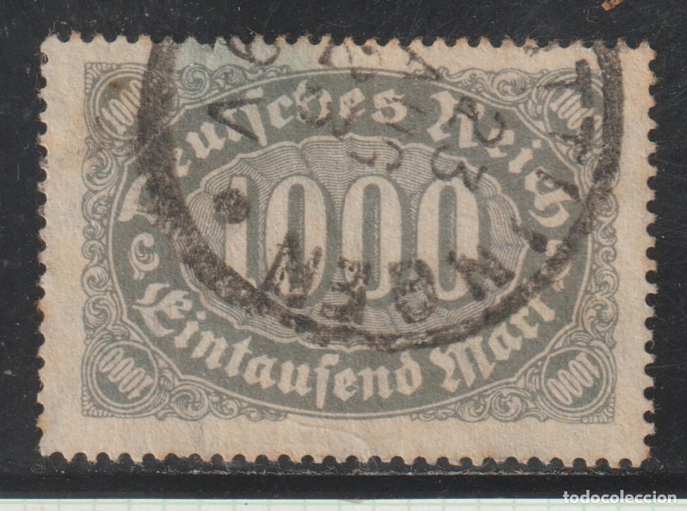Sellos: ALEMANIA- REPUBLICA DE WEIMAR // YVERT 187 // 1922 ... USADO
