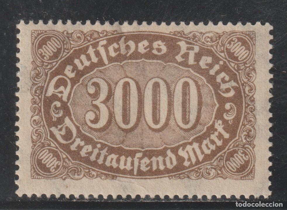 Sellos: ALEMANIA- REPUBLICA DE WEIMAR // YVERT 189 // 1922 ... NUEVO CON RASTRO DE FIJASELLOS