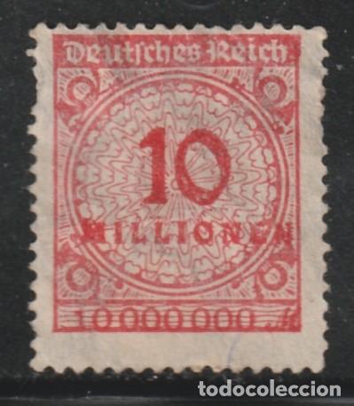Sellos: ALEMANIA- REPUBLICA DE WEIMAR // YVERT 299 // 1923 .... USADO