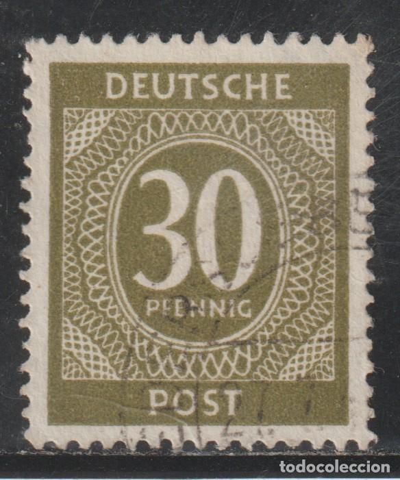 Sellos: ALEMANIA - OCUPACION ALIADA ZONA AAS // YVERT 18 // 1946 .... USADO