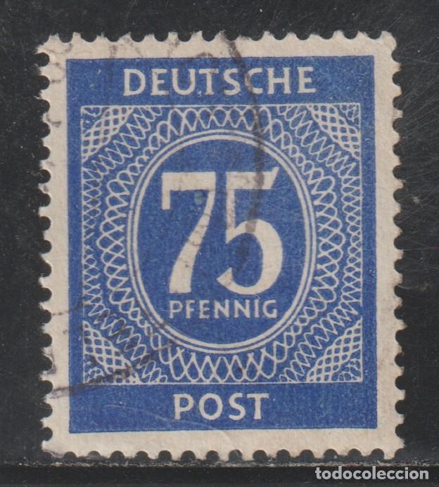 Sellos: ALEMANIA - OCUPACION ALIADA ZONA AAS // YVERT 24 // 1946 .... USADO