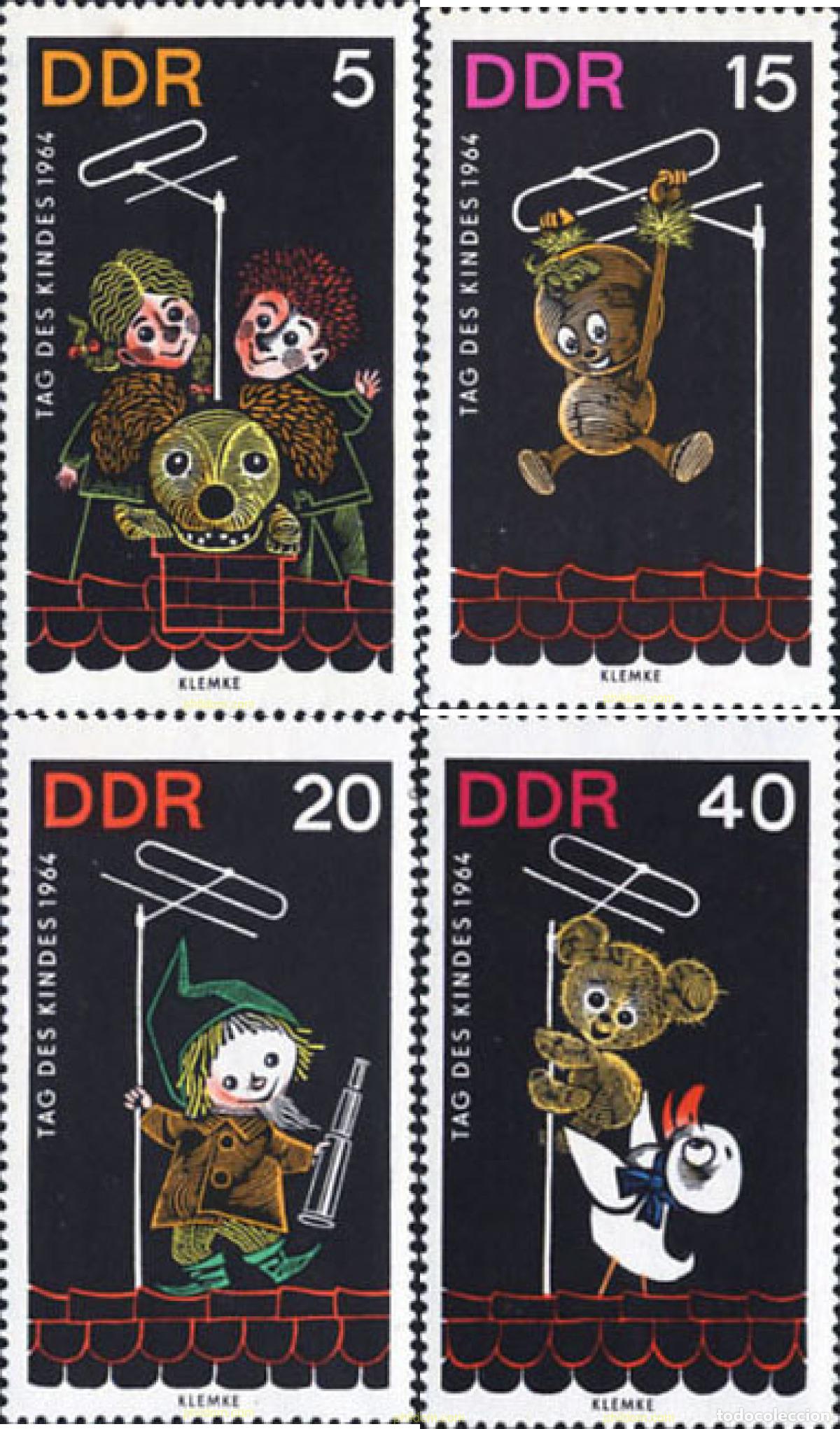 Sellos: 796449 MNH ALEMANIA DEMOCRATICA 1964 DIA DE LOS NI&Ntilde;OS