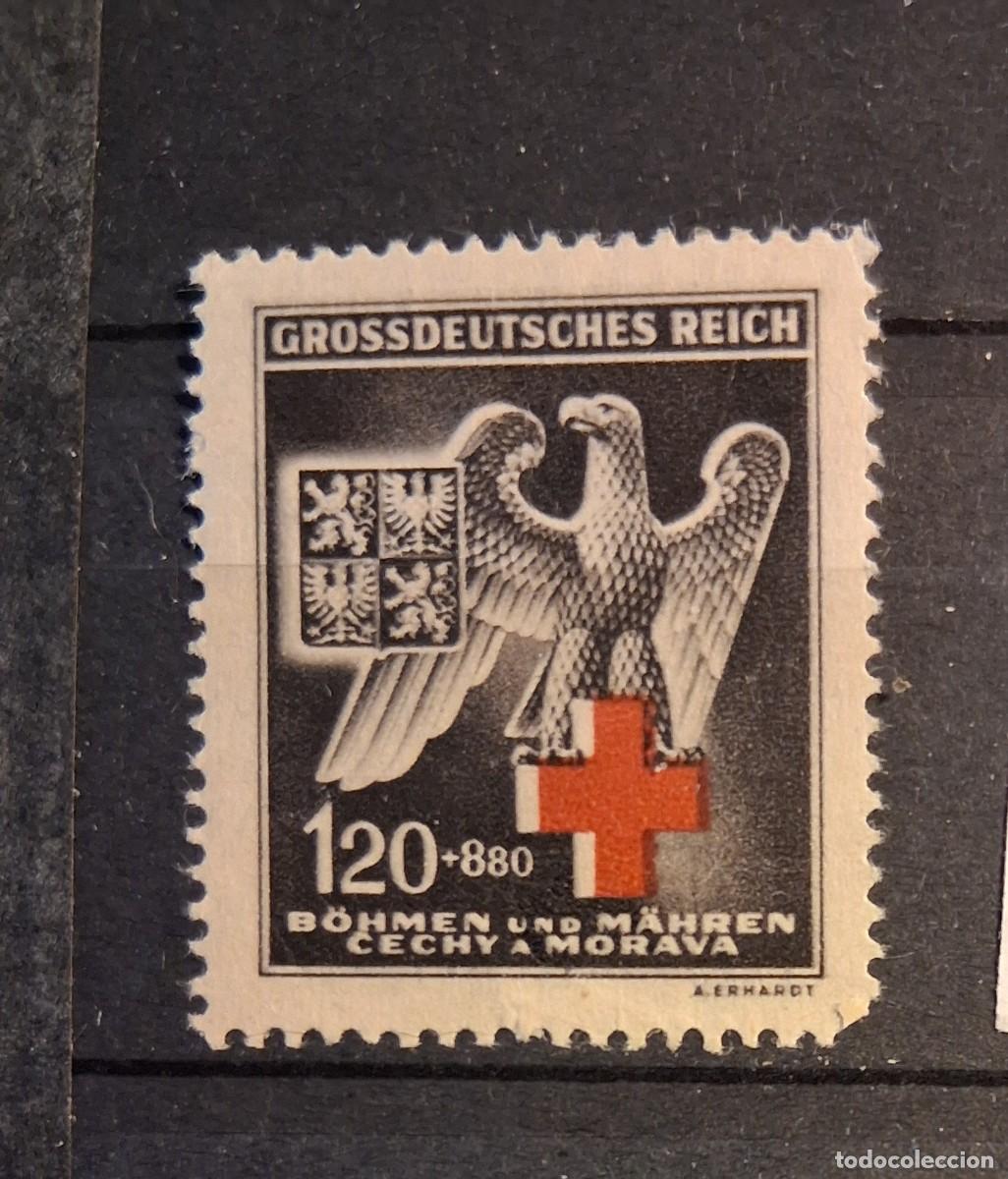 Sellos: ALEMANIA, BOHEMIA Y MORAVIA, 1943, CAT.YT.111.