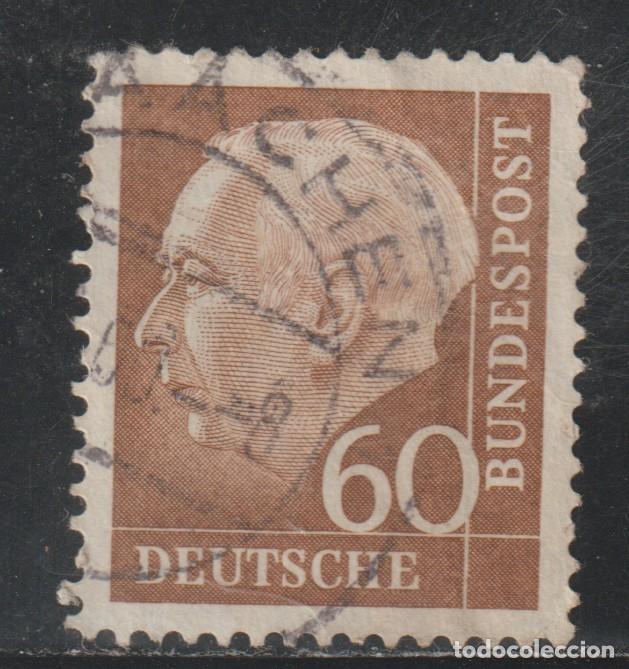 Sellos: ALEMANIA FEDERAL // YVERT 127 A // 1957 ... USADO