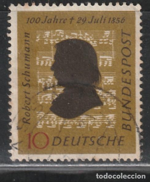 Sellos: ALEMANIA FEDERAL // YVERT 108 // 1956 ... USADO