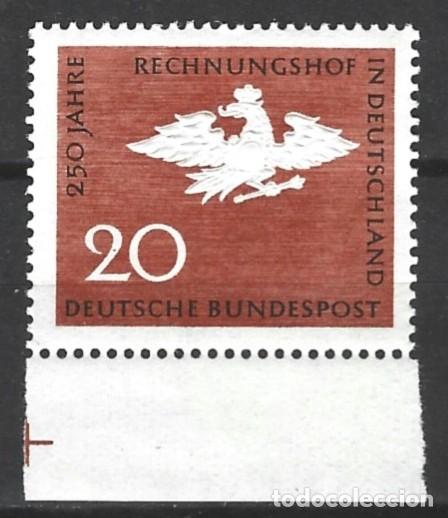 Sellos: ALEMANIA - 1962 - 250 A&Ntilde;OS DEL TRIBUNAL DE CUENTAS DE ALEMANIA - MI: 452 - YVERT: 320 - MNH