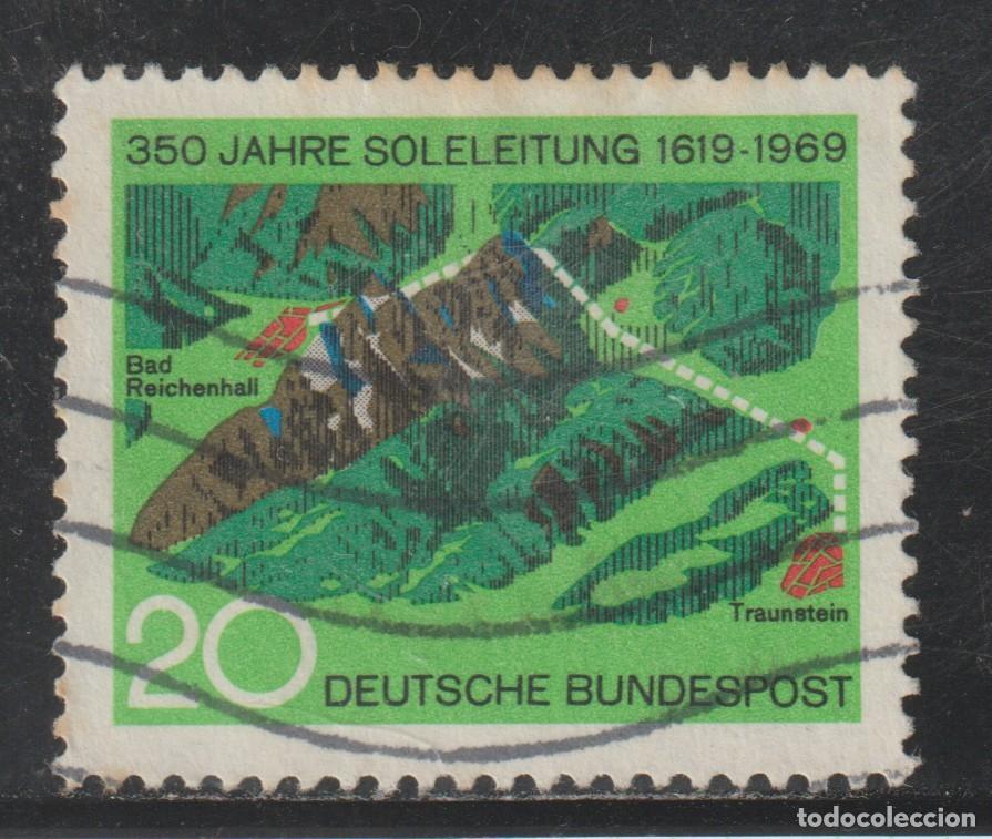 Sellos: ALEMANIA FEDERAL // YVERT 465 // 1969 ... USADO