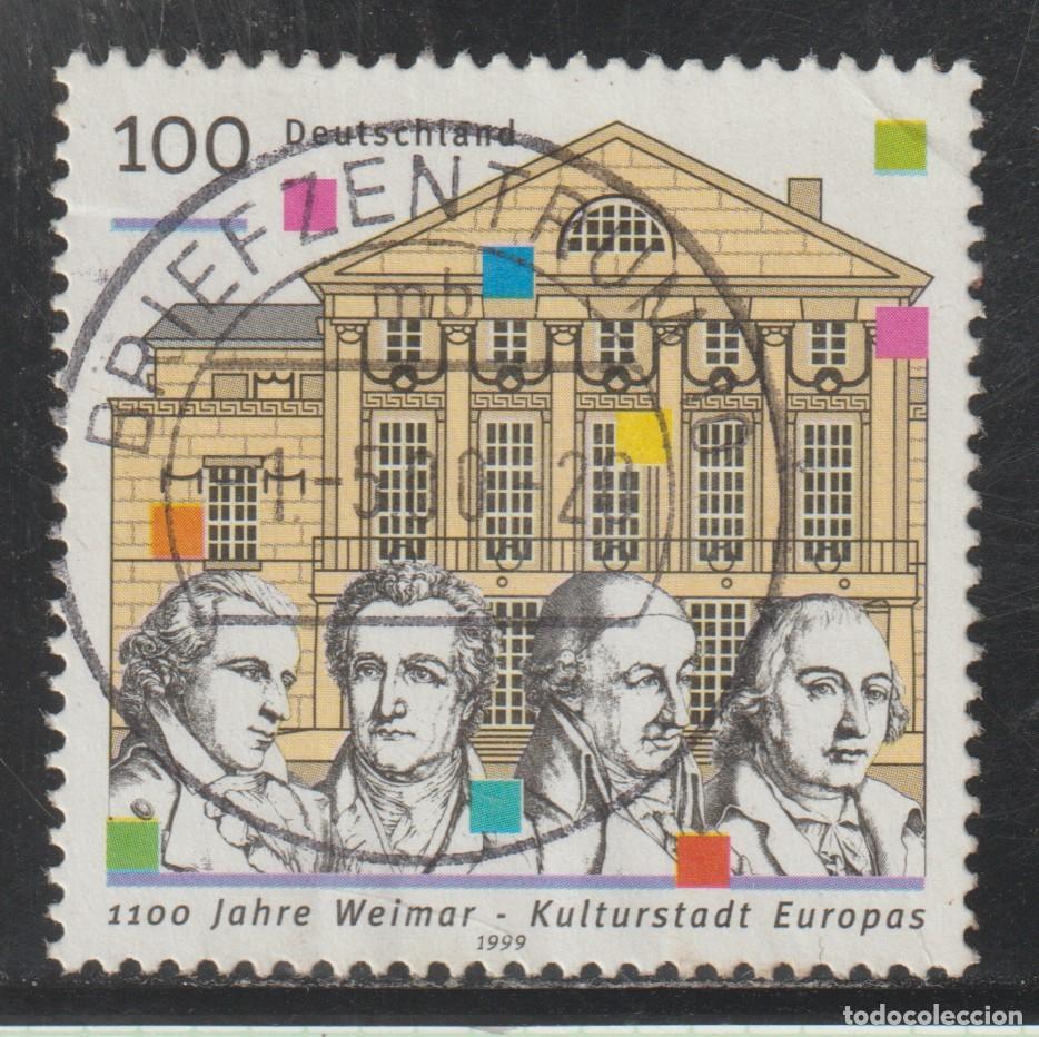 Sellos: ALEMANIA FEDERAL // YVERT 1860 // 1999 ... USADO