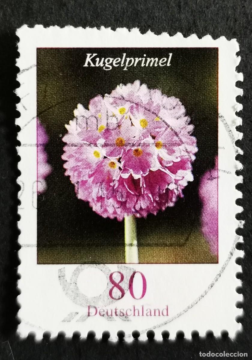 Sellos: Sello Alemania R.Federal 2014, Flores definitivas: Pr&iacute;mula de muslo, 80 ct Michel: DE 3115