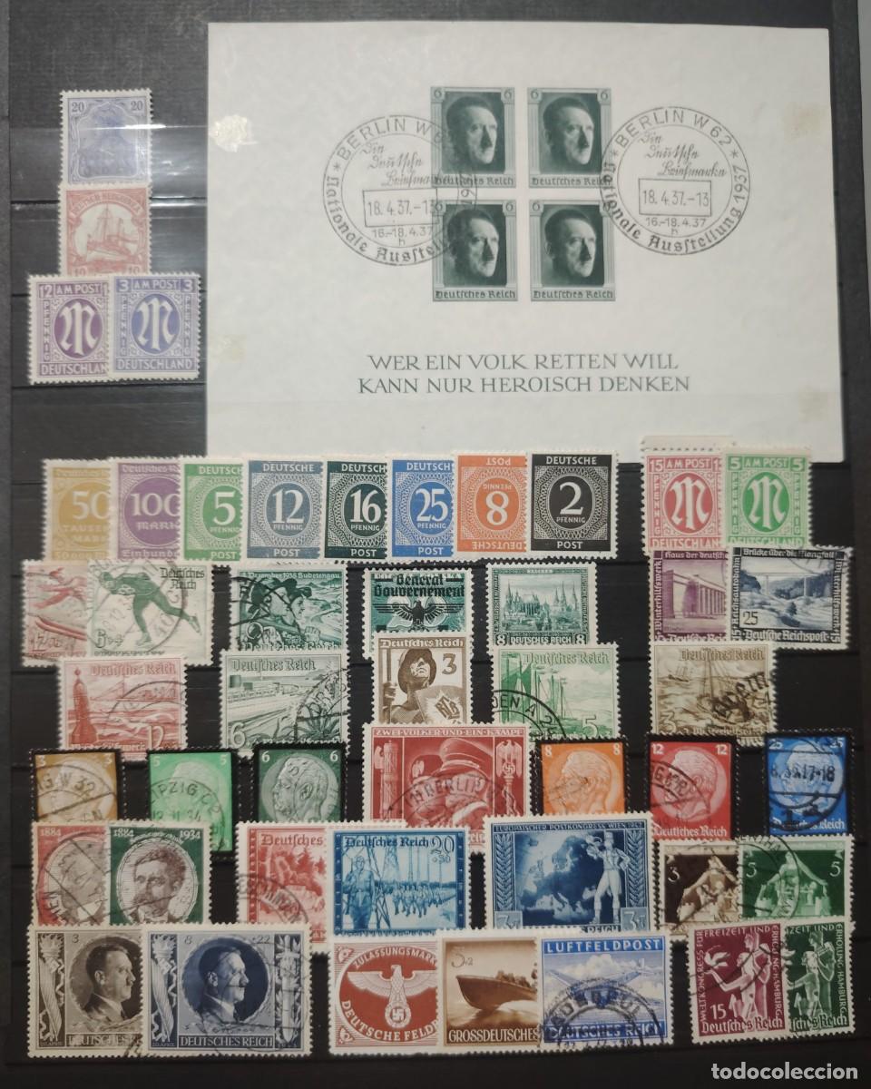 Stamps: ALEMANIA IMPERIO DEUTSCHE REICH LOTE 6