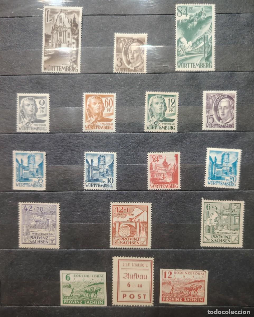Stamps: ALEMANIA WUTEMBERG Y SAJONIA LOTE 8