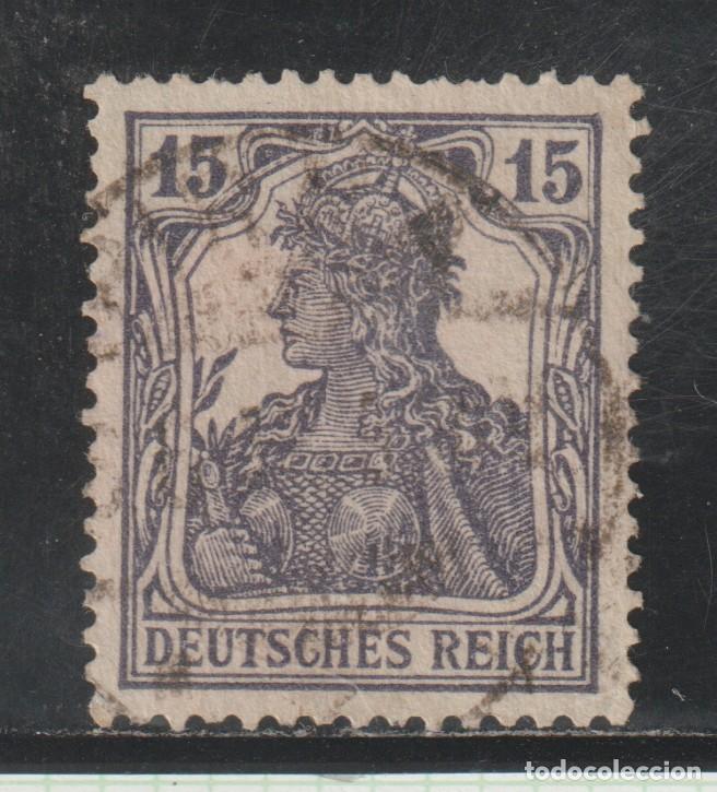 Stamps: ALEMANIA - IMPERIO // YVERT 100 // 1916-19 ... USADO