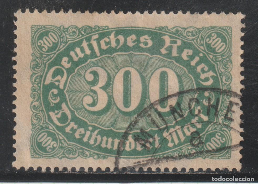 Selos: ALEMANIA - REPUBLICA DE WEIMAR // YVERT 184 // 1922 ... USADO