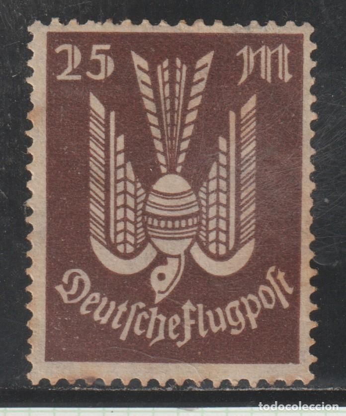 Francobolli: ALEMANIA - TERCER REICH // YVERT 17 AEREO // 1922-23 ... USADO