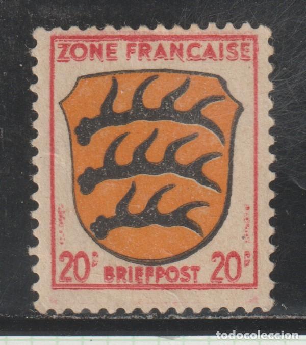Timbres: ALEMANIA - ZONA FRANCESA // YVERT 8 // 1945 ... NUEVO