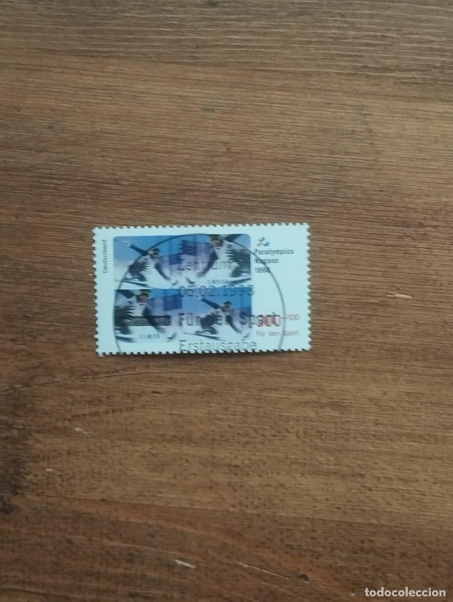 Francobolli: 12.10/ Alemania Federal.1998. 300+100 pf. Sello suelto en usado