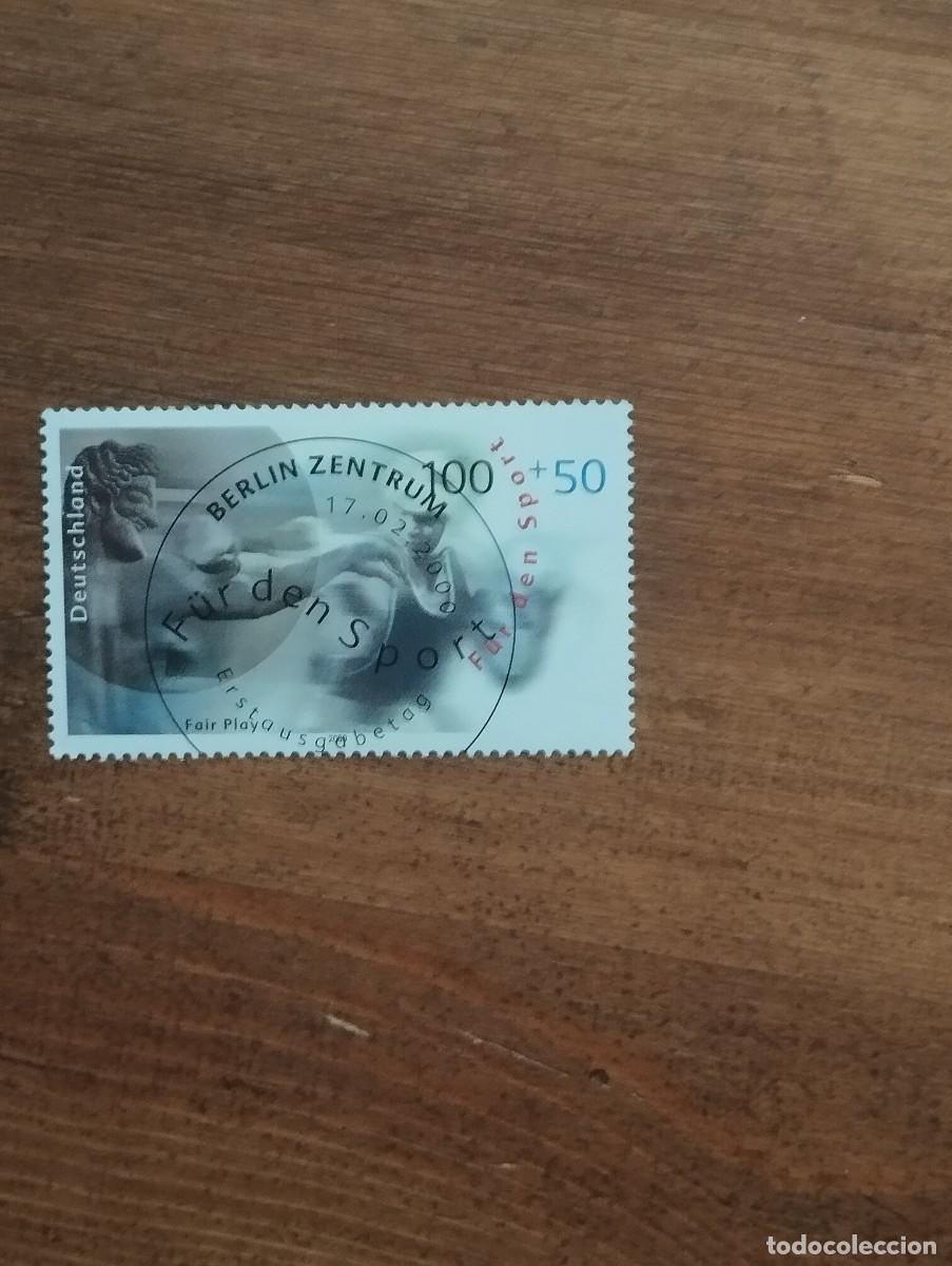 Briefmarken: 12.10/ Alemania Federal.2000. 100+50 pf. Sello suelto en usado