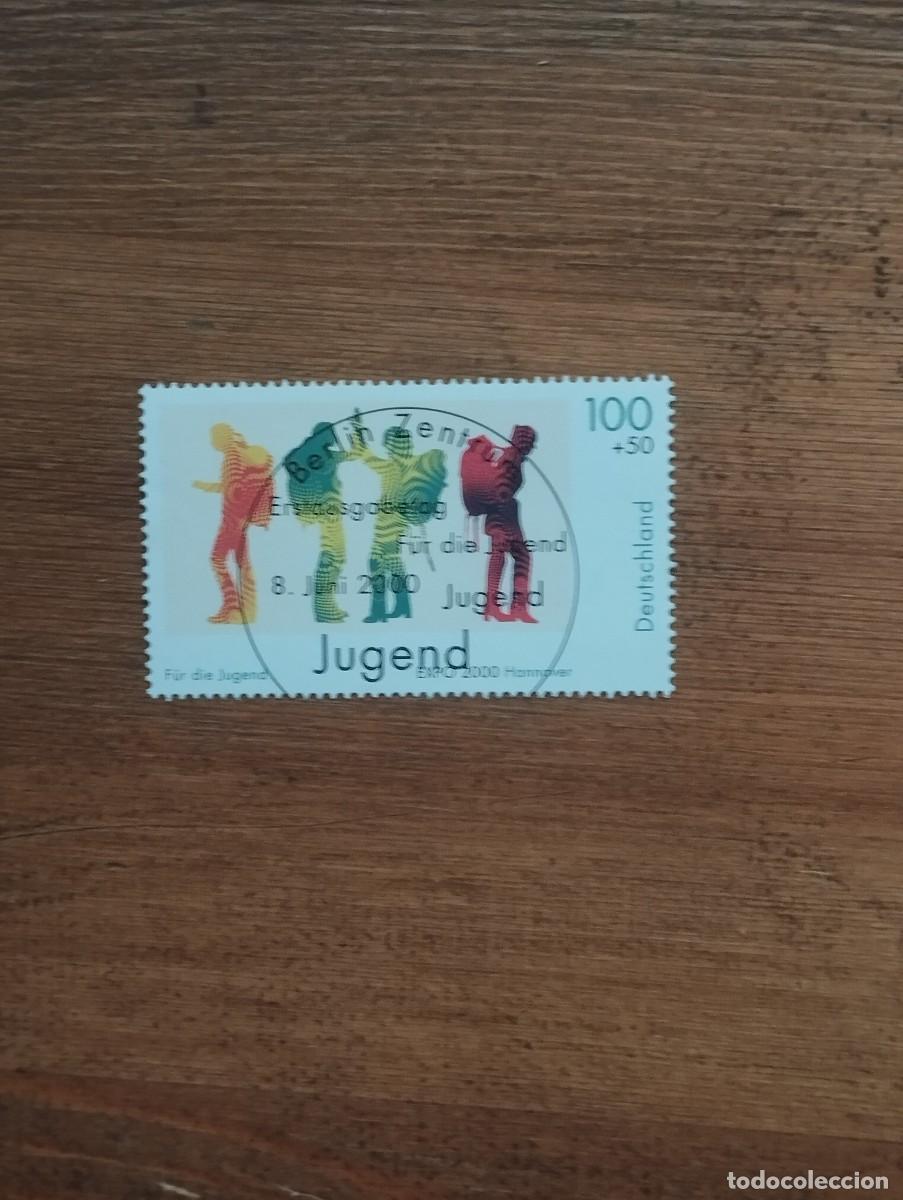 Briefmarken: 12.10/ Alemania Federal.2000. 100+50 pf. Sello suelto en usado