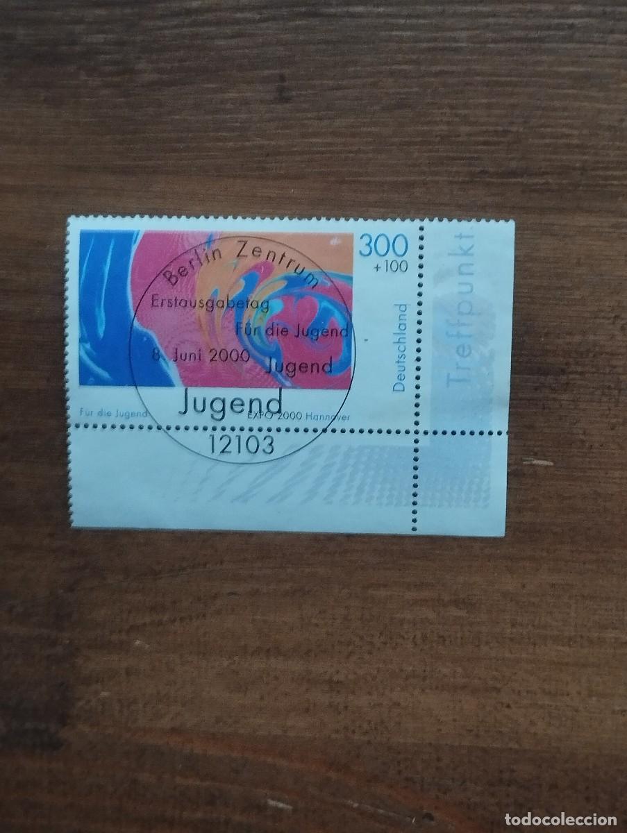 Briefmarken: 12.10/ Alemania Federal.2000. 300+100 pf. Sello suelto en usado
