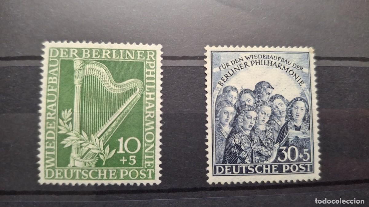 Timbres: HB1405 Sellos ALEMANIA BERLIN a&ntilde;o 1950 MICHEL 72 y 73** en NUEVO v.c. 160 &euro;