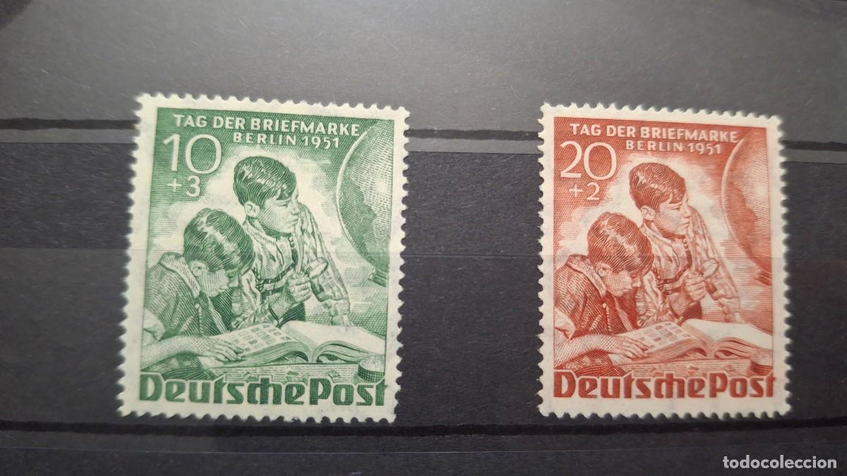 Timbres: HB1406 Sellos ALEMANIA BERLIN a&ntilde;o 1950 MICHEL 80 y 81** en NUEVO v.c. 60 &euro;