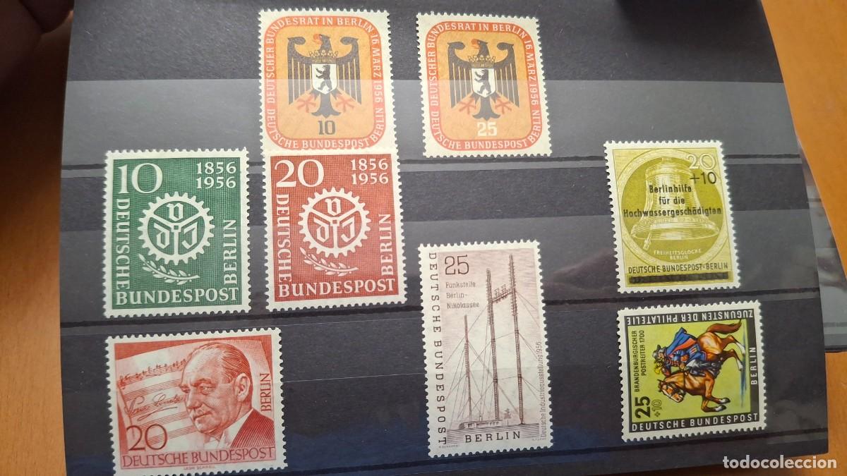 Timbres: HB1415 Sellos ALEMANIA BERLIN a&ntilde;o 1956 MICHEL 136/139** 155/158** en NUEVO v.c. 35.40 &euro;