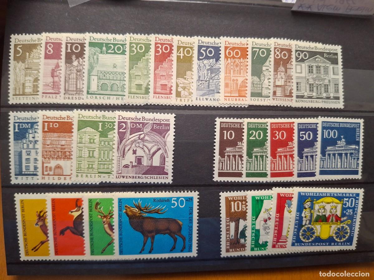 Timbres: HB1425 Sellos ALEMANIA BERLIN a&ntilde;o 1966 MICHEL 270/298** en NUEVO v.c. 24.80 &euro;