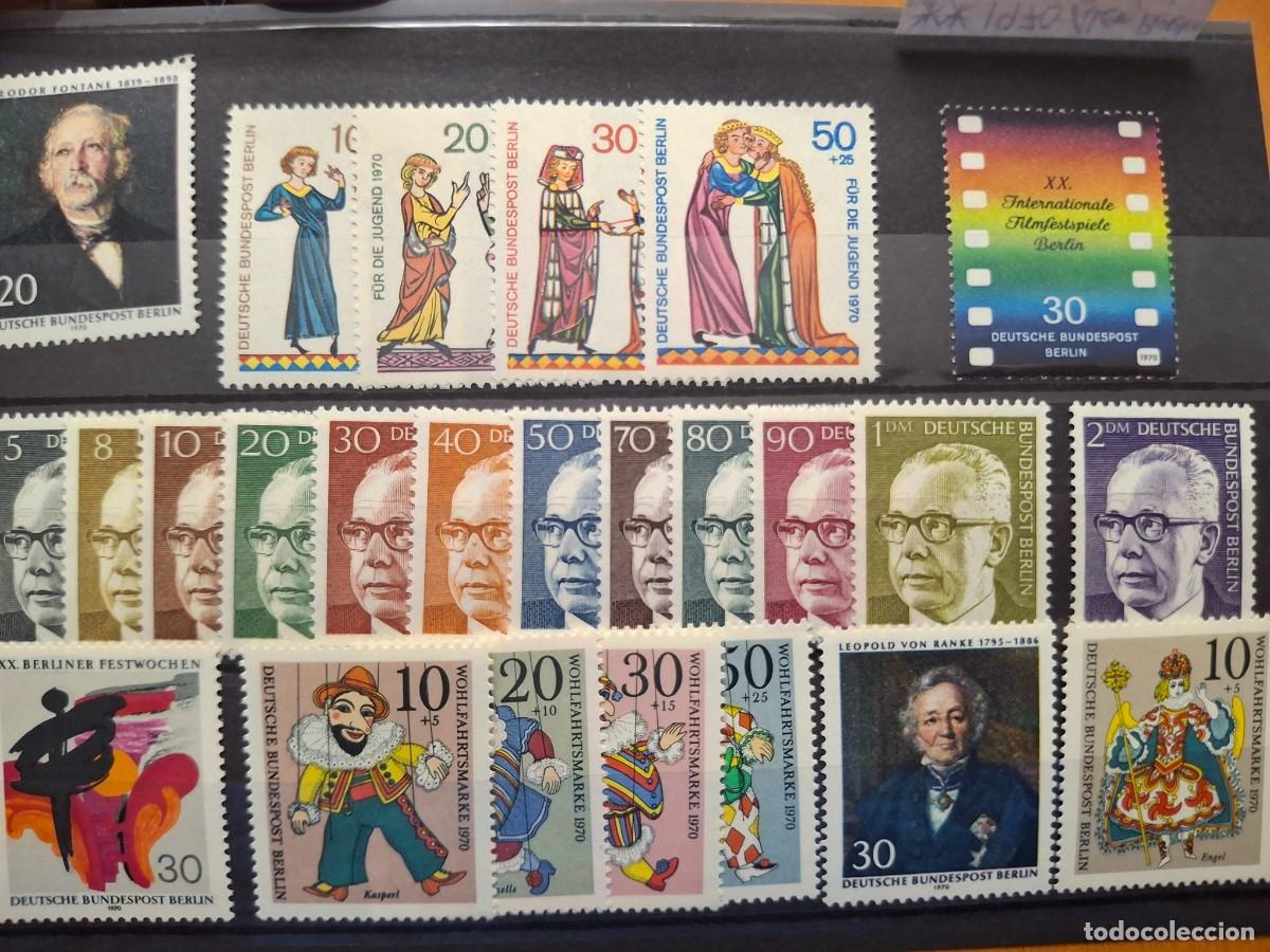Stamps: HB1429 Sellos ALEMANIA BERLIN a&ntilde;o 1970 MICHEL 353/378** en NUEVO v.c. 20 &euro;