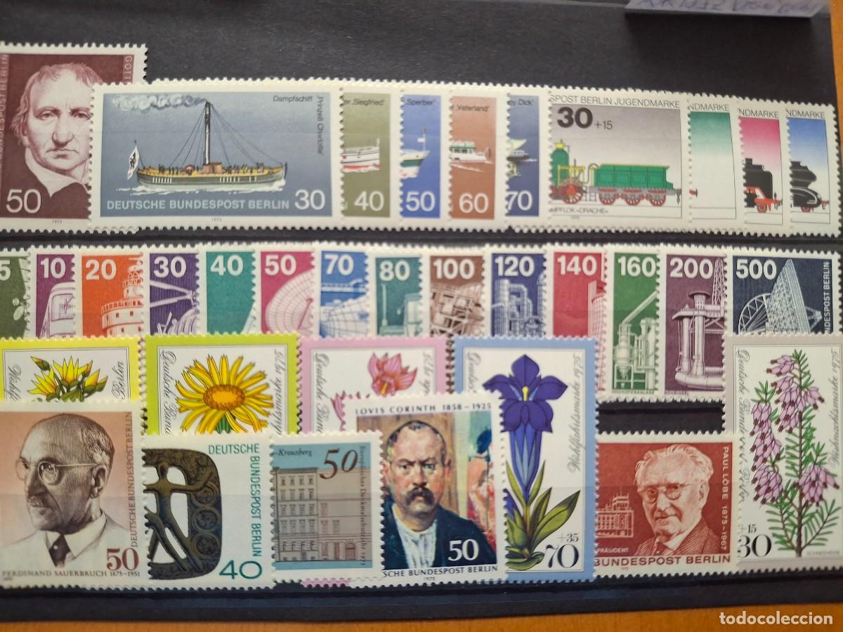 Selos: HB1434 Sellos ALEMANIA BERLIN a&ntilde;o 1975 MICHEL 482/515** en NUEVO v.c. 41 &euro;
