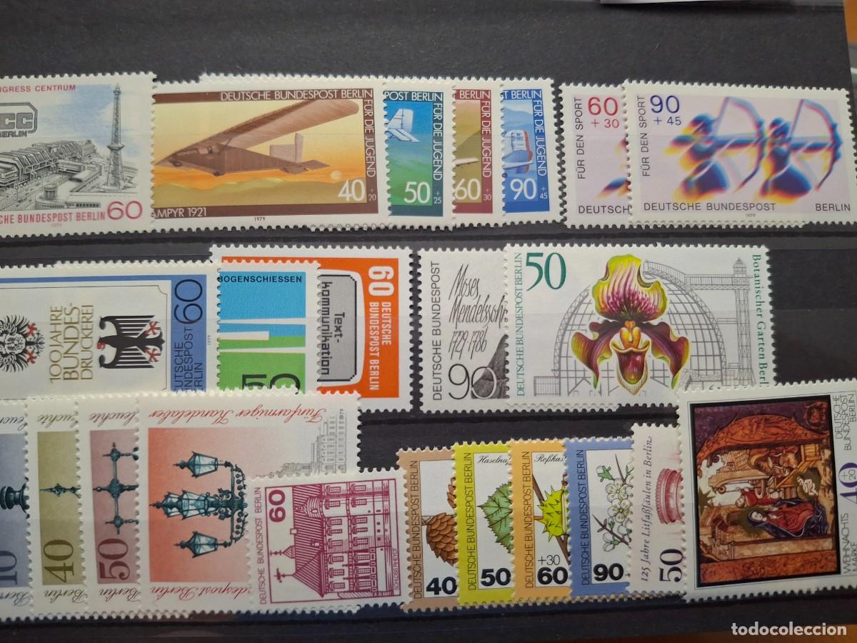 Stamps: HB1438 Sellos ALEMANIA BERLIN a&ntilde;o 1979 MICHEL 591/613** en NUEVO v.c. 29 &euro;