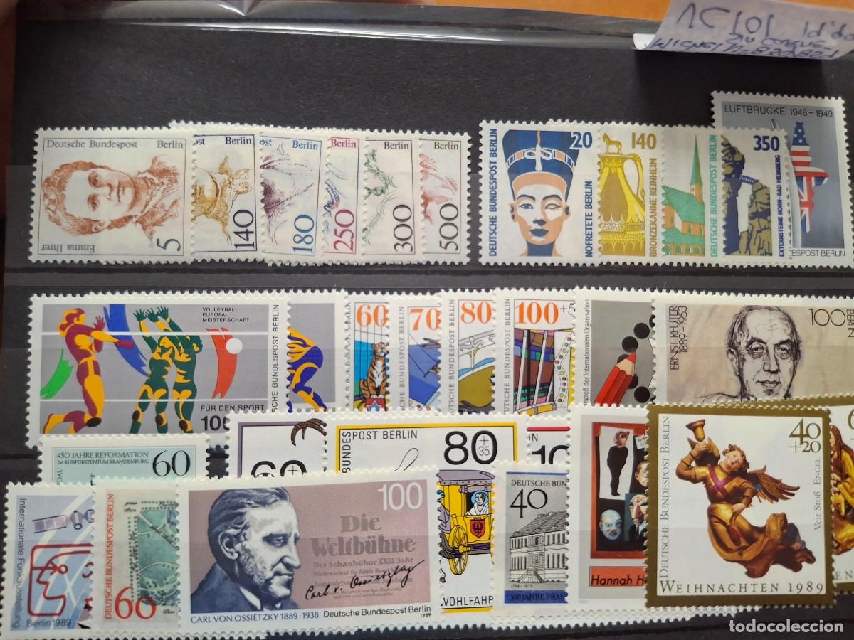Timbres: HB1448 Sellos ALEMANIA BERLIN a&ntilde;o 1989 MICHEL 830/859** en NUEVO sin carne v.c. 101 &euro;