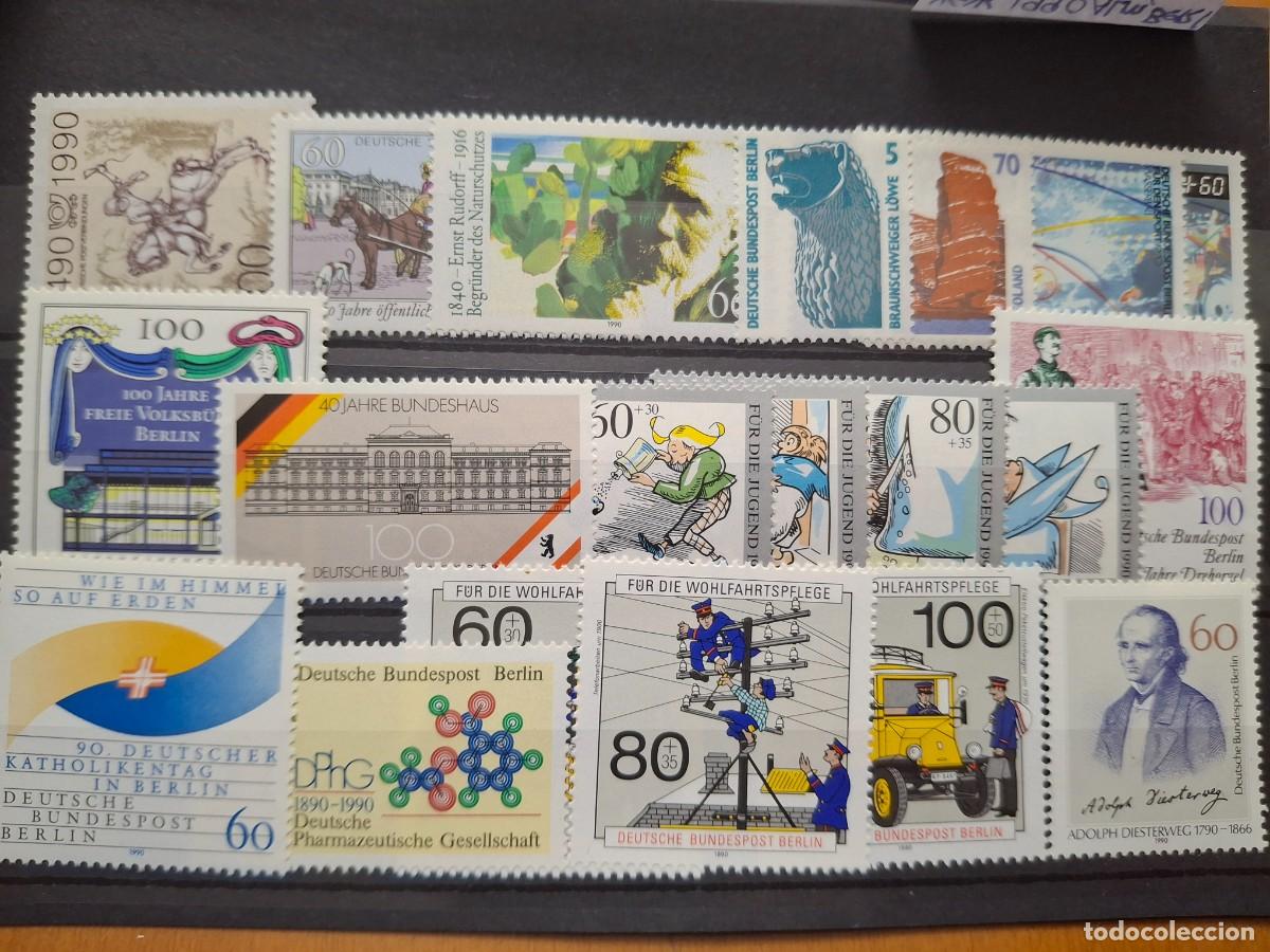 Timbres: HB1449 Sellos ALEMANIA BERLIN a&ntilde;o 1990 MICHEL 860/879** en NUEVO v.c. 61 &euro;