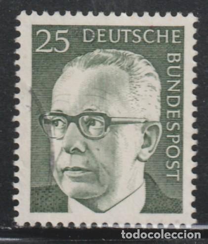 Selos: ALEMANIA FEDERAL // YVERT 508 // 1970-72 ... USADO