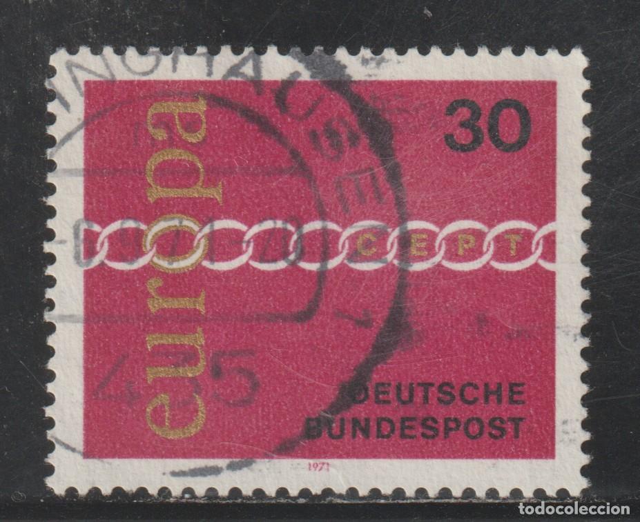 Selos: ALEMANIA FEDERAL // YVERT 539 // 1971 ... USADO