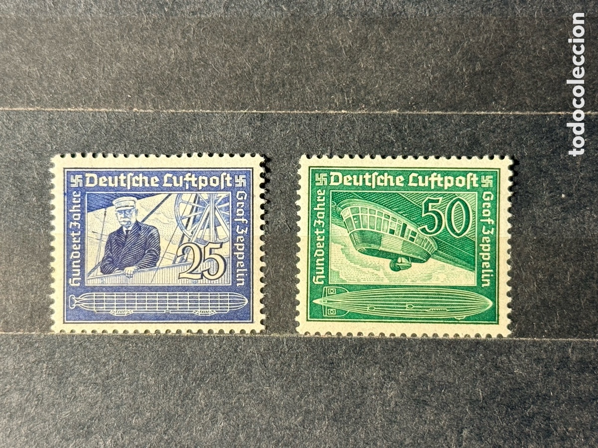 Selos: Alemania. Deutsches Reich. 1938. Mi 669/670. Nuevos **