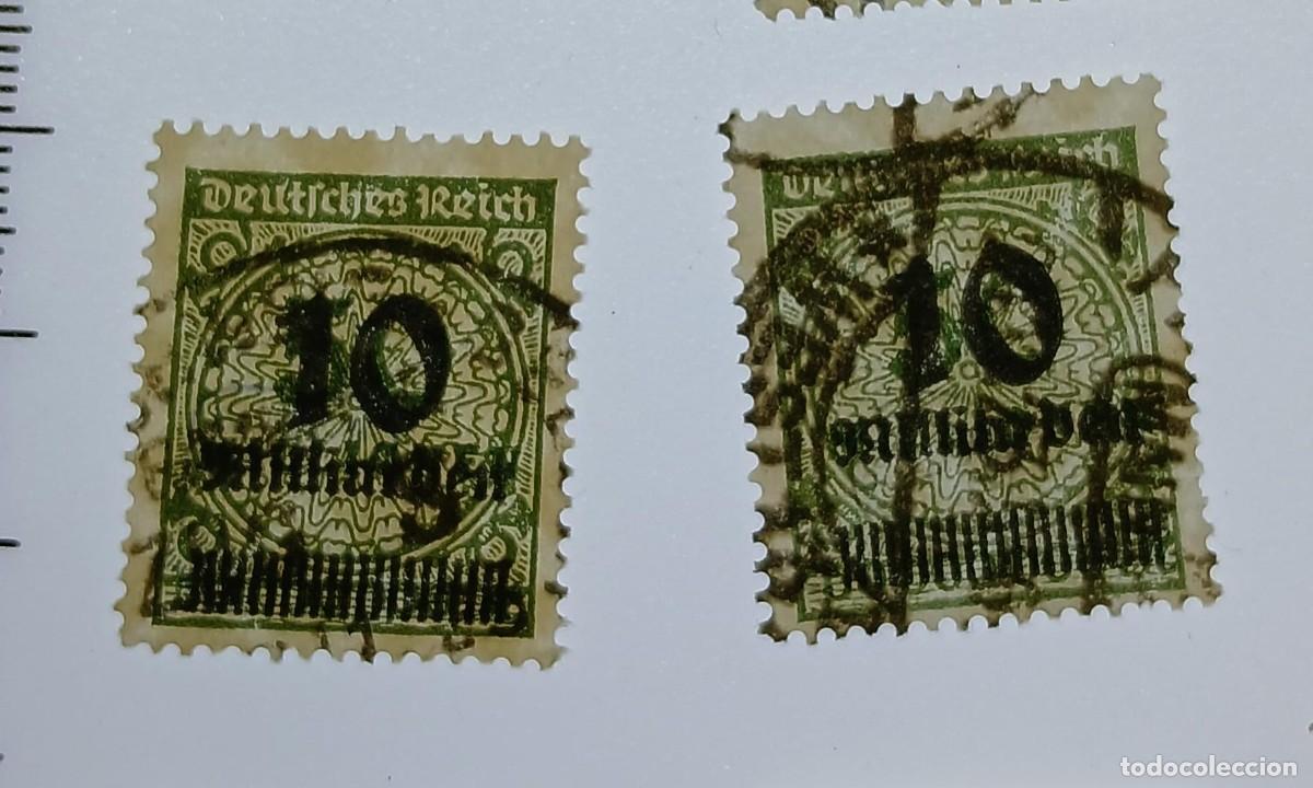 Francobolli: Alemania 1923 M336 Pa, Wa Firmado InflaBerlin