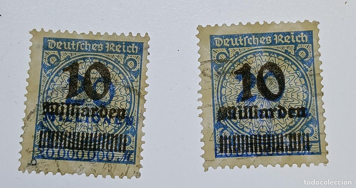 Selos: Alemania 1923 M335 Pa, Wa Firmado InflaBerlin