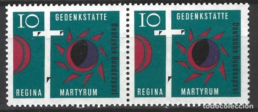 Stamps: ALEMANIA - JUEGO DE 2 PIEZAS DEL MEMORIAL REGINA MARTYRUM - MNH