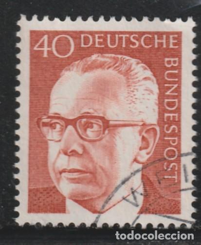 Stamps: ALEMANIA FEDERAL // YVERT 510 // 1970-72 ... USADO