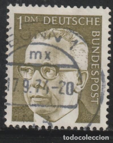Selos: ALEMANIA FEDERAL // YVERT 516 // 1970-72 ... USADO