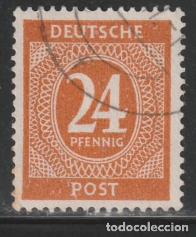 Selos: ALEMANIA - ZONA ANGLOAMERICANA // YVERT 15 // 1946 ... USADO