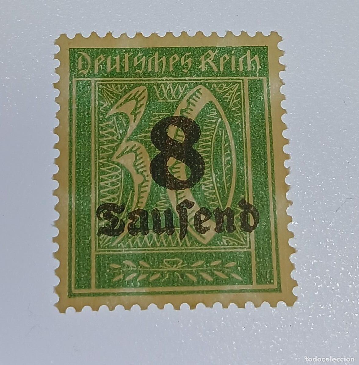 Sellos: 8 mil con marca de agua tipo 2 - Foto 1