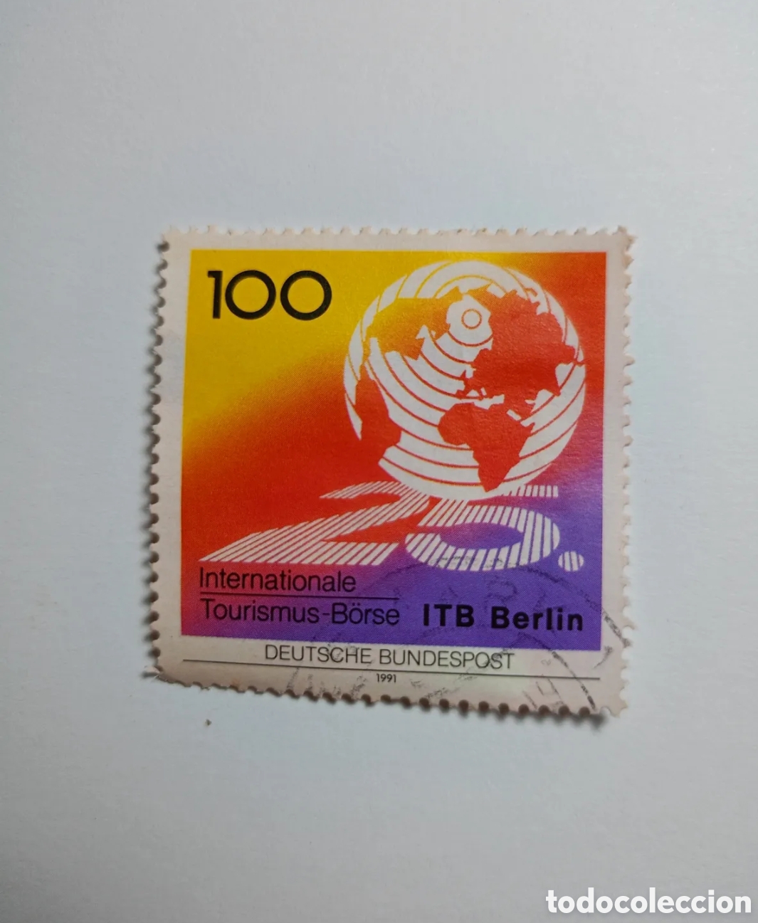 Timbres: Conmemora el 25&ordm; aniversario de la Internationale Tourismus-B&ouml;rse (ITB) Berlin, la feria internacion