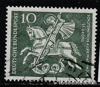 Francobolli: ALEMANIA FEDERAL // YVERT 219 // 1961 ... USADO