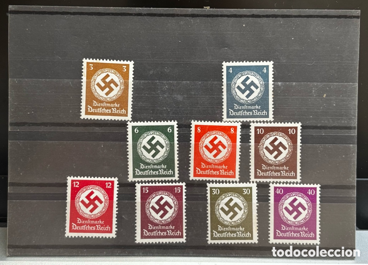 Briefmarken: Lote Num2 sellos originales del III REICH